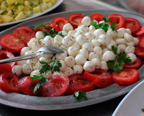 Mozzarelle con-pomodori