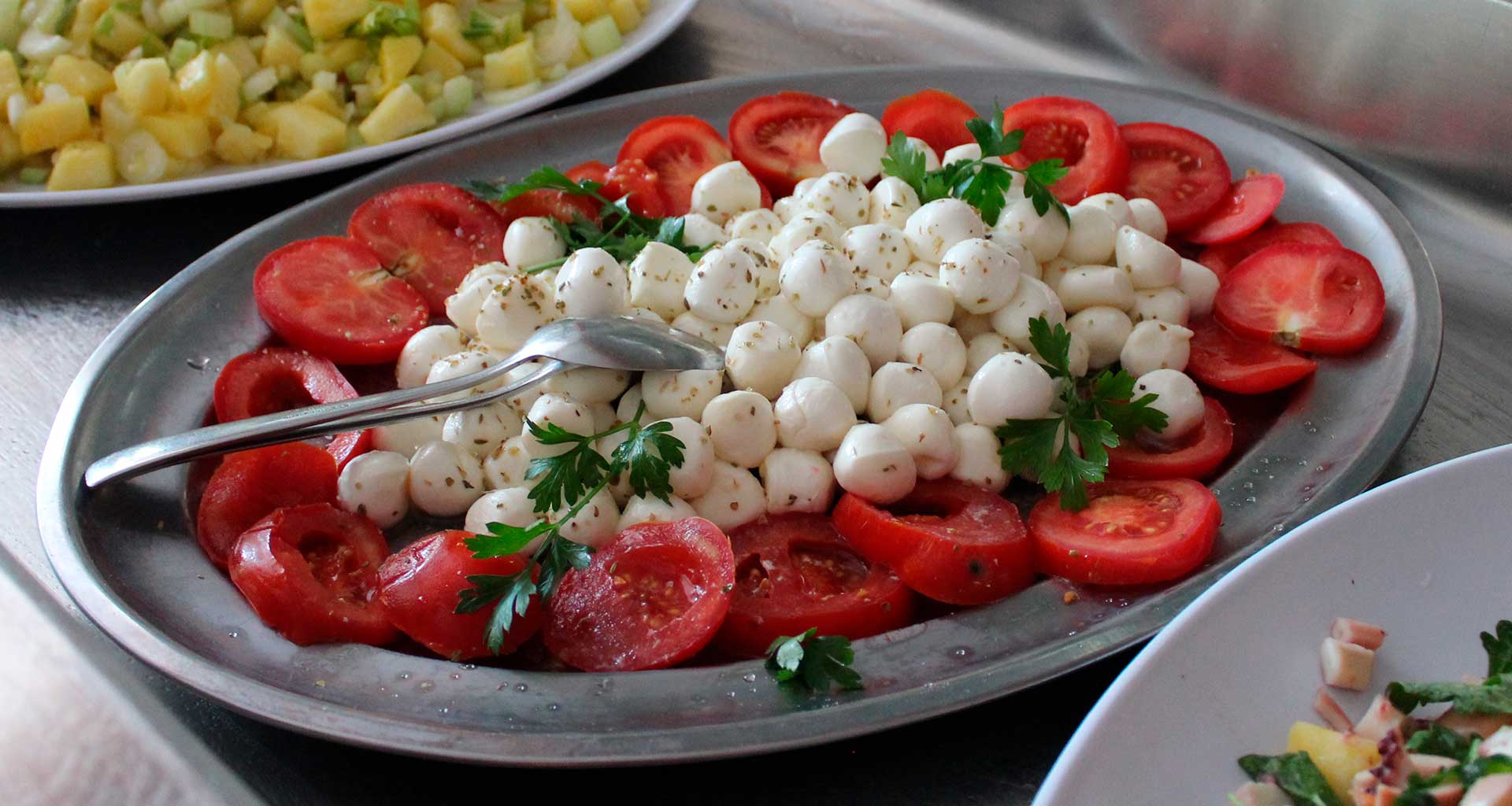Mozzarelle con-pomodori Mozzarelle con-pomodori
